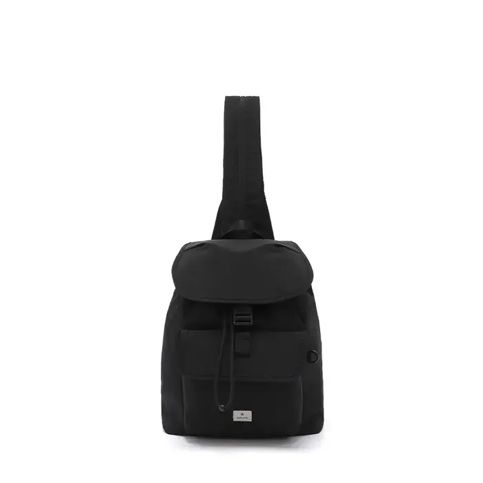 Sac à dos mini 9L Snow Peak couleur unie, bretelles convertibles 2-en-1, léger, polyvalent, sac à do