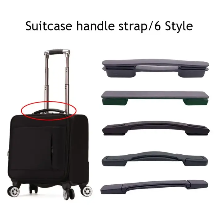 Poignée de bagage noire universelle