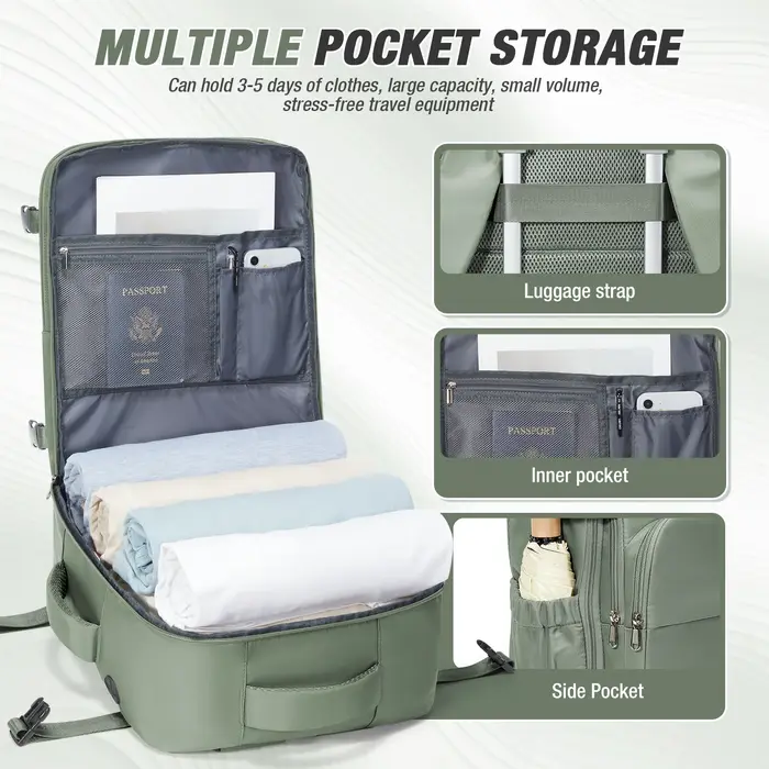 Sac à dos de voyage pour bagages à main en avion