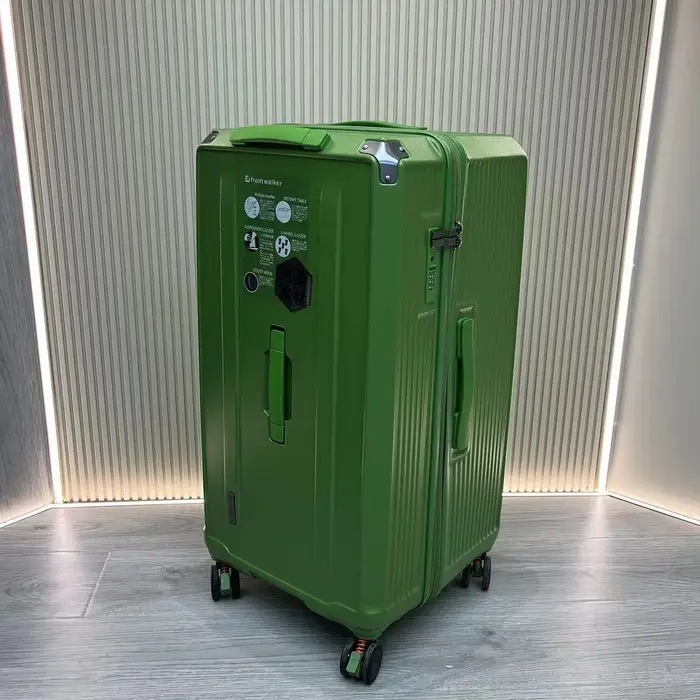 Valise de grande taille avec cinq roues et frein, bagage cabine en PC de 30 pouces, valise de voyage
