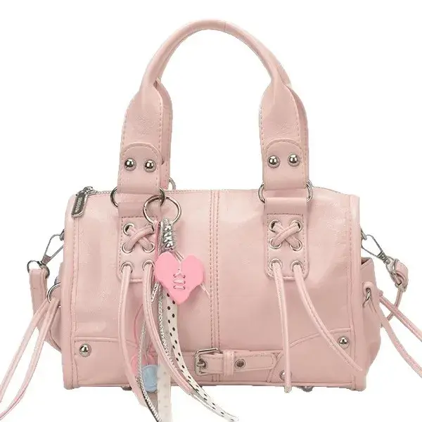 Sac Moto Rétro Femme 2026 Nouveau Sac Oreiller Simple Sensation Haut de Gamme Sac à Bandoulière Grande Capacité Sac Sous le Bras