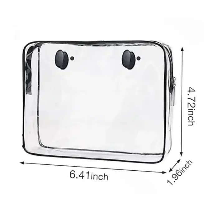 XL clair Sac de plage accessoires Extra Large EVA caoutchouc Sac à main étanche plage panier de rang