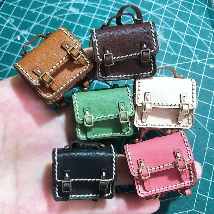 Poupée jouet mini sac mode rétro sac à dos sac d'école adapté pour Obitsu11