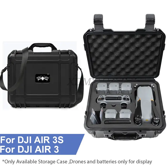 Valise portable pour DJI Air 3/AIR 3 S, étui rigide, VPN, boîte de transport résistante à la pressio
