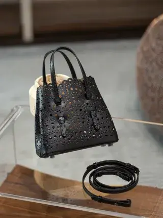 Sac à main de luxe grande capacité pour femme, sac seau tendance en cuir de vachette véritable, moti