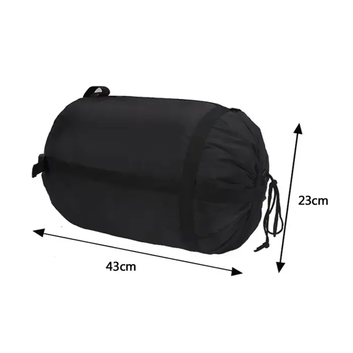 Sac de couchage de compression imperméable pour l'extérieur, housse de sport pratique, sac de rangem