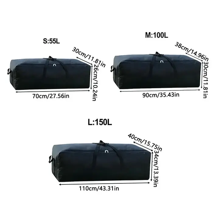 Sac de voyage de très grande capacité 55L/100L/150L