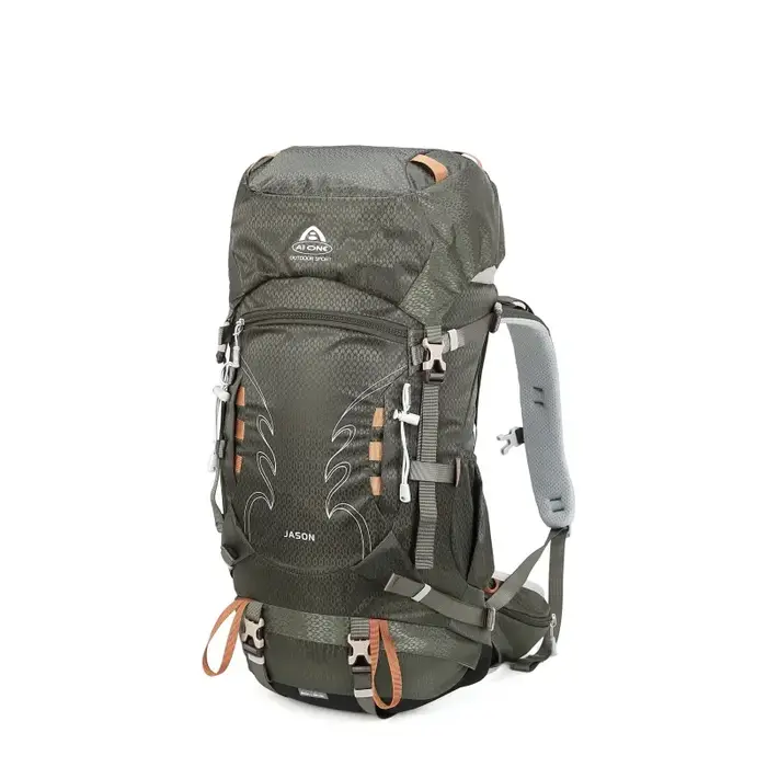 Sac à dos de randonnée en plein air léger 40L, grande capacité, sac à bandoulière de voyage pour hom