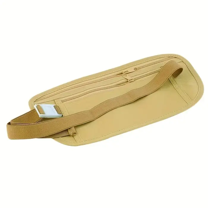 Sac de ceinture de voyage antivol invisible