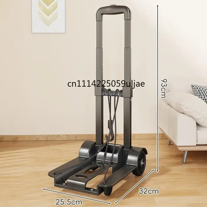 Chariot à roulettes pliable pour bagages