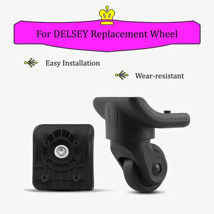 Convient pour DELSEY remplacement roue boîtier de chariot accessoires