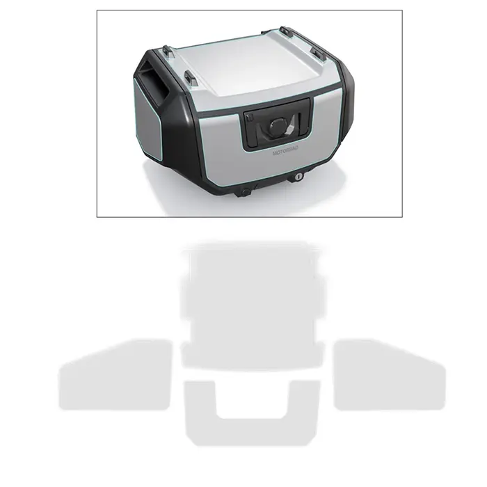 Kit de film de protection de peinture de valise en TPU, accessoires pour BMW R1300GS R 1300 GS 2023-