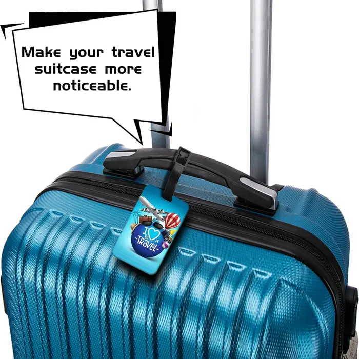 Étiquette de bagage en ABS pour voyage
