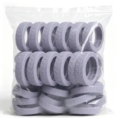 Housse de protection en silicone pour roulettes de valise, silencieuse, anti-bruit, pour bagages de 