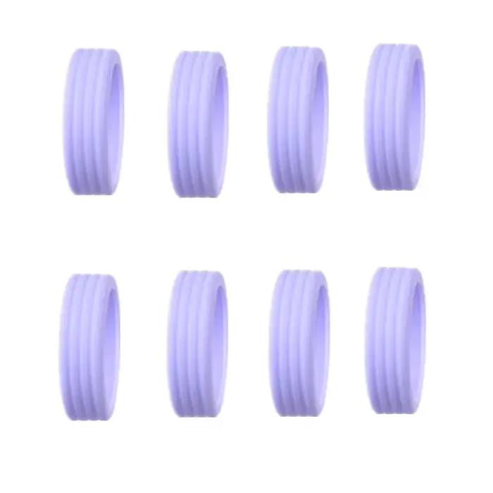8 pièces bagages roues protecteur Silicone roue roulette chaussures voyage bagages valise garde couv