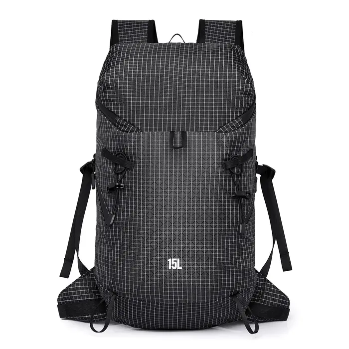 Sac à dos de montagne pour hommes et femmes, système de transport léger, grande capacité de 15 L, sa
