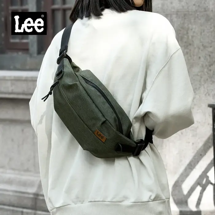 LEE femmes hommes Oxford bandoulière taille sac étanche course Sport unique épaule Slingbag voyage i