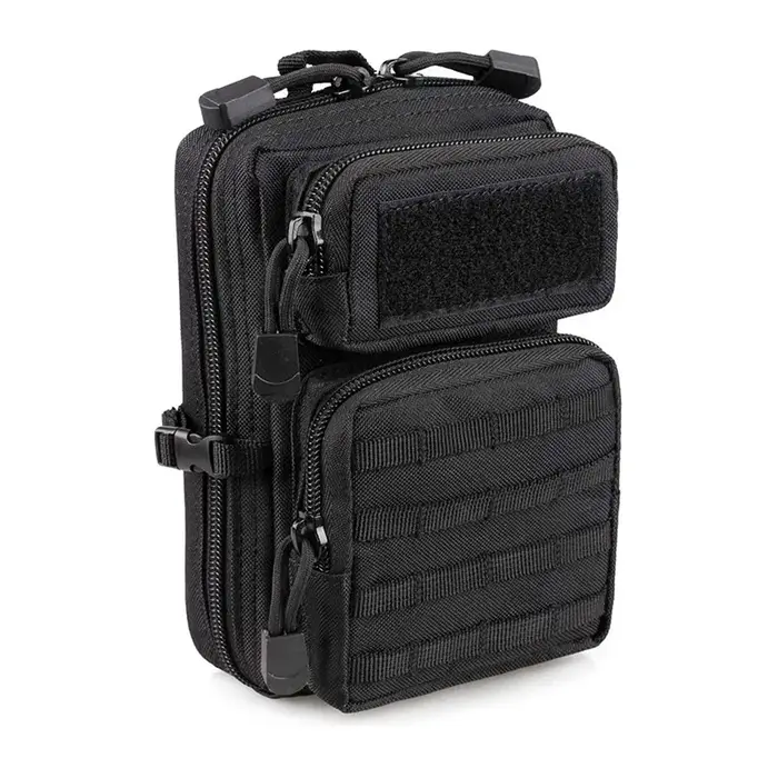 Sac tactique multifonction pochette de voyage Molle hanche taille EDC sac portefeuille sac à main su
