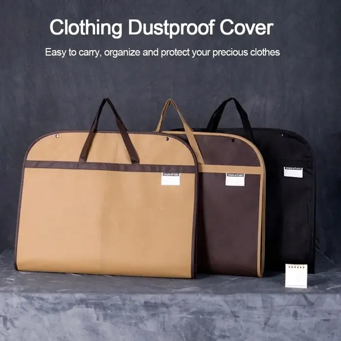 Nouvelle housse de vêtement pliable portable en non-tissé