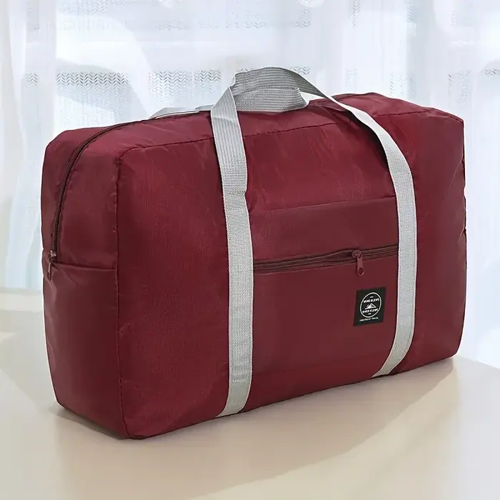 1 ensemble de sacs à bagages de voyage pliables de grande capacité, sac de fitness extensible, bagag