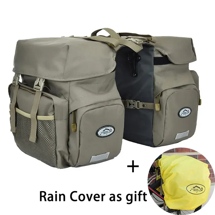 Sac de vélo multifonction étanche double face, sac Electrolux, sac de coffre, sacoche de vélo, bagag