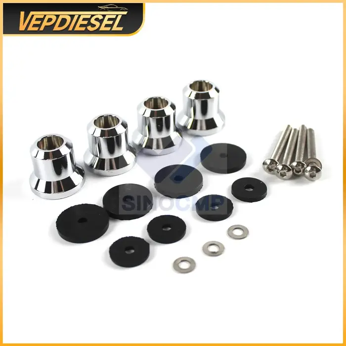 1 jeu de rehausseurs de porte-bagages 5/8 pouces, Kit complet pour modèles Honda Goldwing GL1800 200