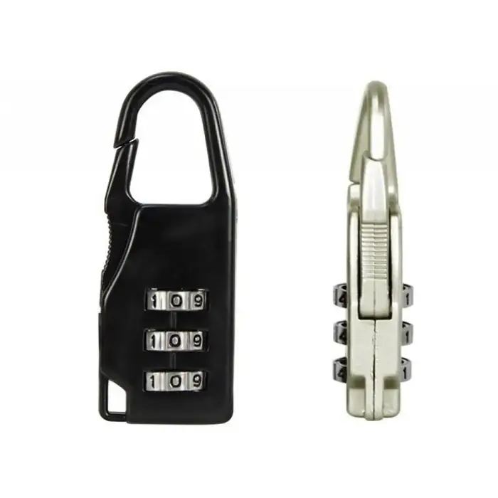 Mini Cadenas à 3 Chiffres Réinitialisable pour Bagages de Voyage