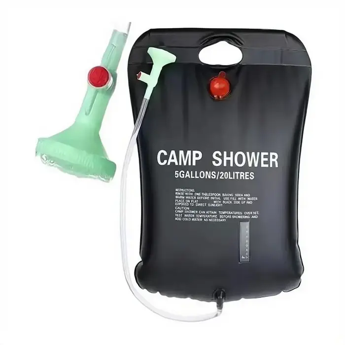 Sac de douche solaire 20L grande capacité