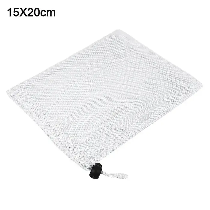 Sac de rangement multi-usages pour la maison et les voyages, sac à linge, sac en filet à cordon, sac