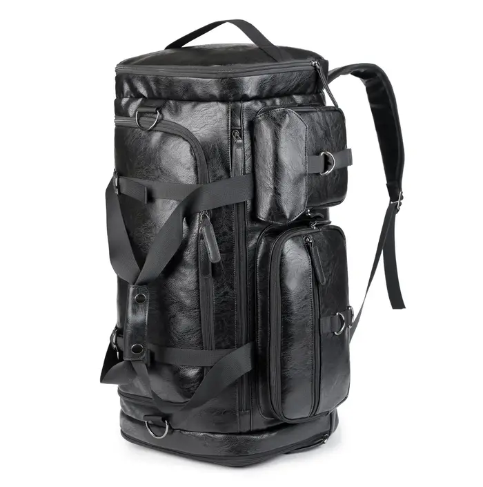 Sac de voyage pour homme, sac à main de luxe avec compartiment séparé pour chaussures (humide/sec), 