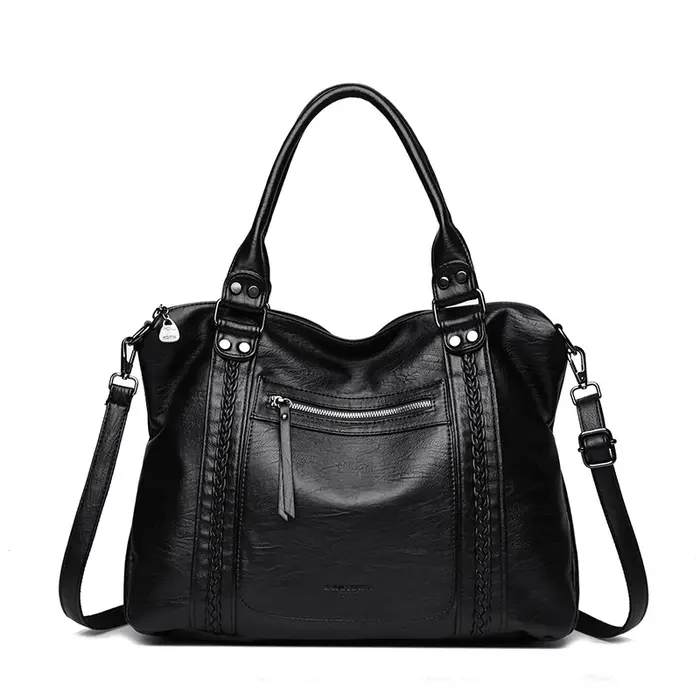 Style d'hiver Sac à main grande capacité sacs à bandoulière grand fourre-tout décontracté Sac à main