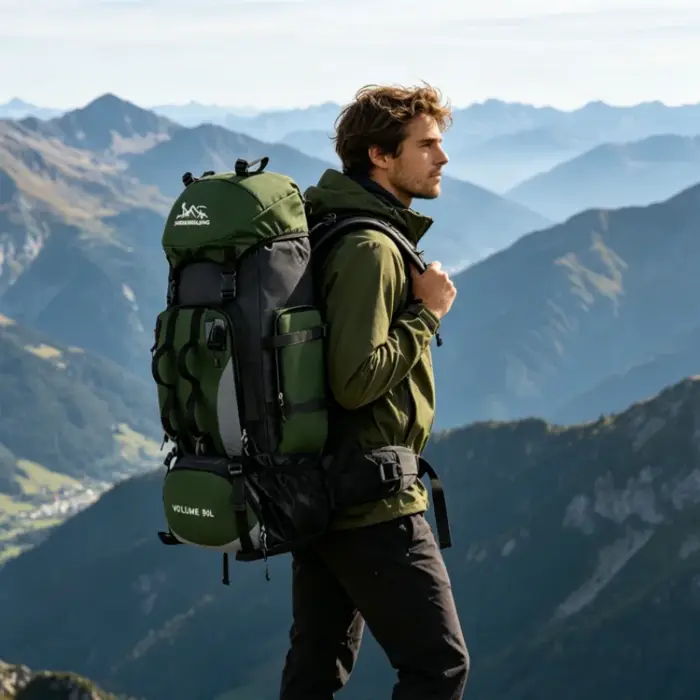 Sac à dos de randonnée 90L pour hommes et femmes