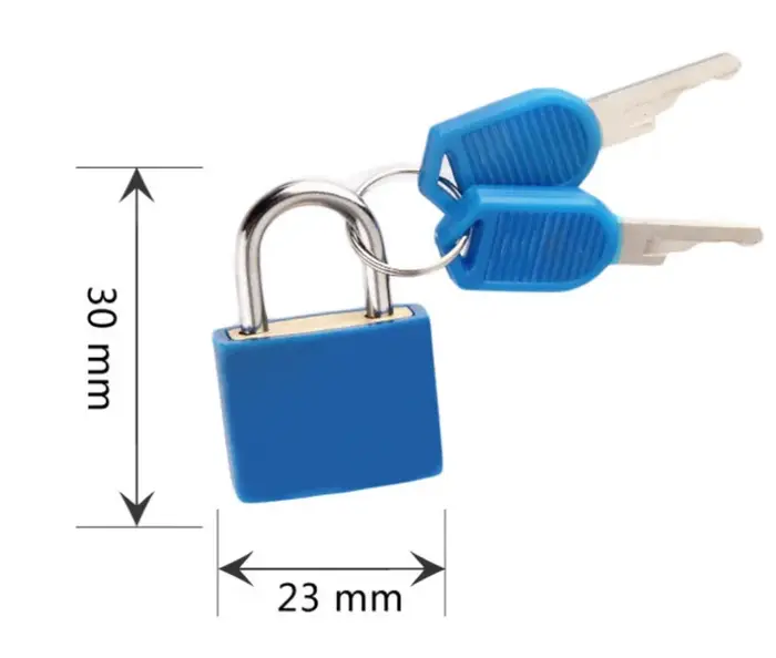 Petit mini cadenas en acier solide de haute qualité, valise de voyage, serrure pour journal intime, 