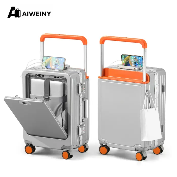 AIWEINY Bagage à cadre en aluminium – Résistance à la pression de qualité militaire