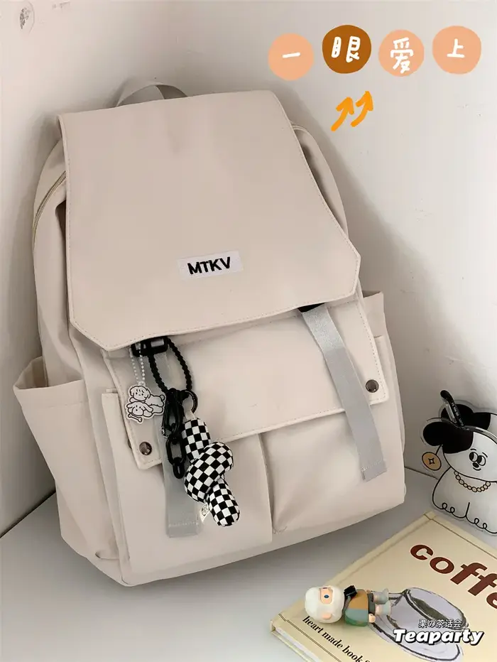 Grand sac de voyage japonais pour adolescent cartable femme nouvelle mode Harajuku Collage étudiants sac à dos étanche