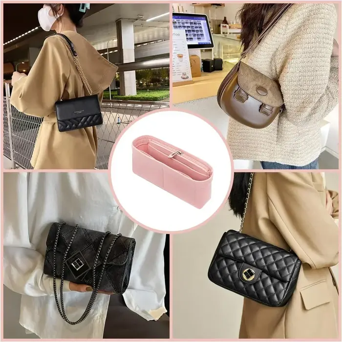 Organisateur de sac pour LONGCHAMP Mini fourre-tout sac de rangement et finition sac intérieur doublure sacs à main