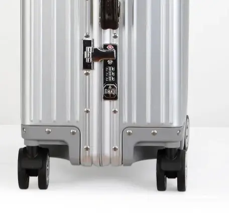 Valise vintage en alliage aluminium-magnésium Domtom