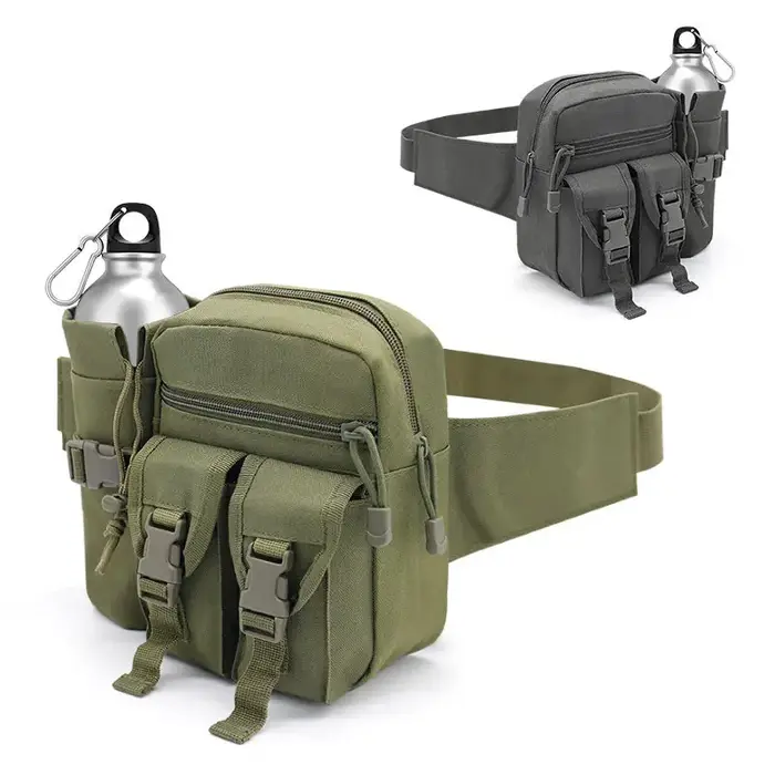 Sac banane militaire tactique en Nylon imperméable pour hommes