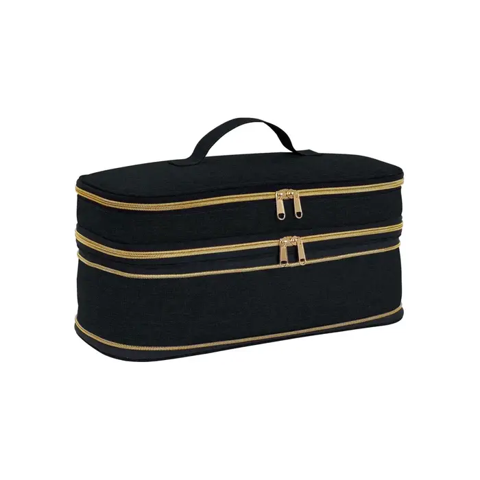 UOZL Sac de rangement pour sèche-cheveux, sac de rangement de voyage portable mince et extensible à 