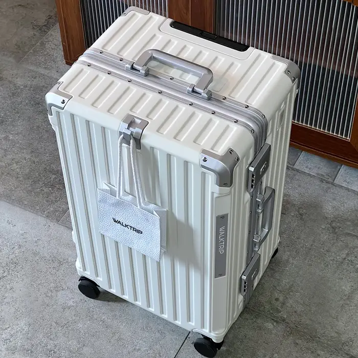 Valise de voyage de luxe et durable avec cadre en aluminium