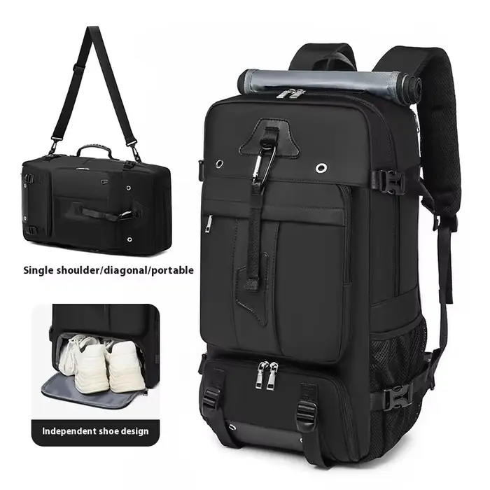 Sac de voyage extérieur 60-80L grande capacité, sac à dos multifonctionnel étanche pour ordinateur p