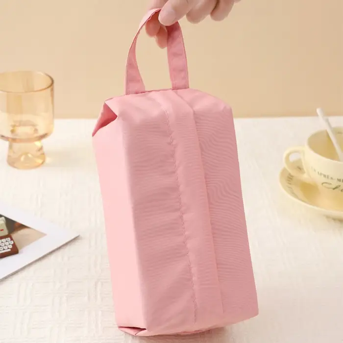Houseeker Portable sac de rangement de voyage étanche cosmétiques articles de toilette organisateur chaussettes