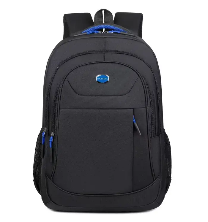 Sac à dos double épaule pour homme et femme - Couleur unie - Voyage d'affaires, déplacements profess
