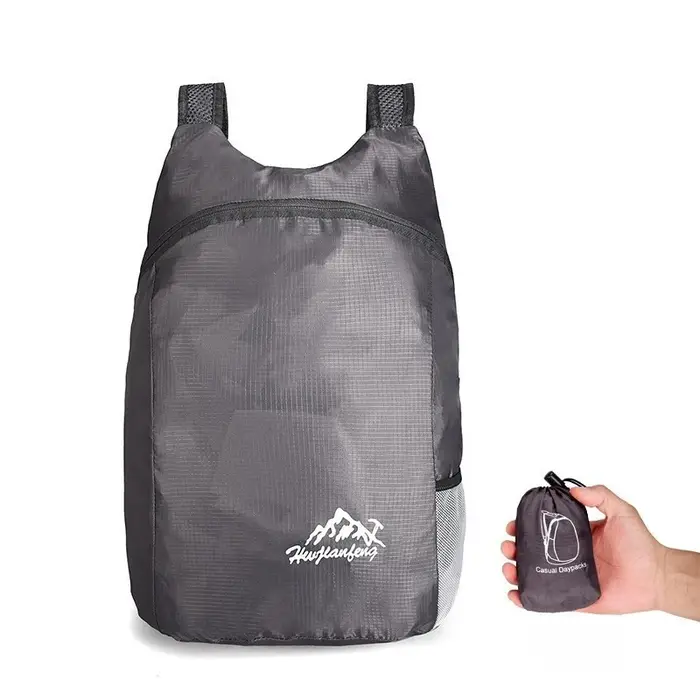 Sac à dos pliable portable pour randonnée et escalade en plein air