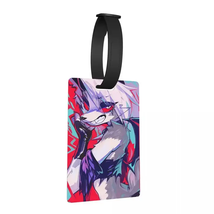 Étiquettes à bagages Loona, accessoires pour valises, étiquette de bagage de voyage, porte-étiquette