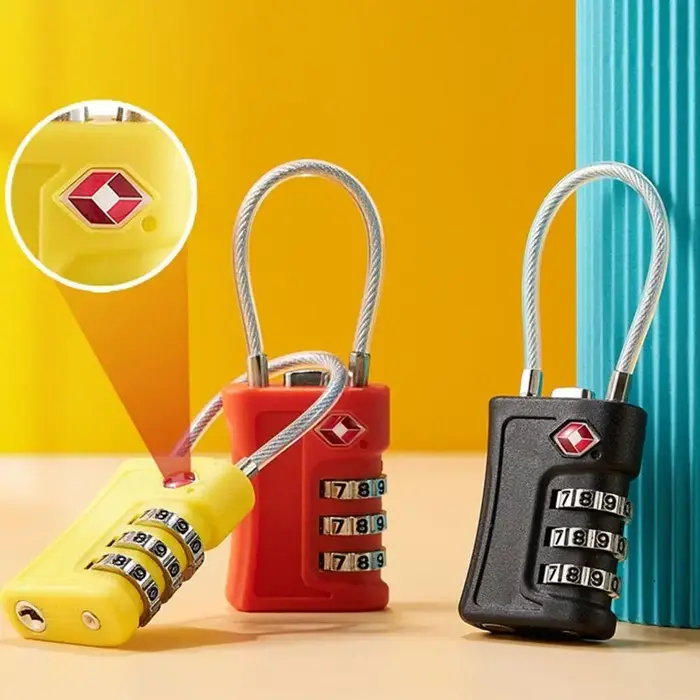 Cadenas à combinaison TSA à 3 chiffres