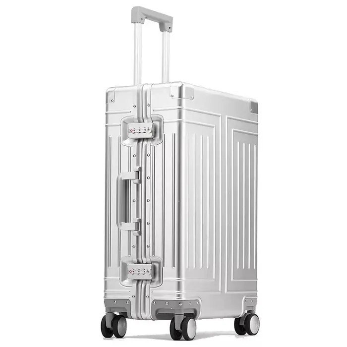 Bagage de voyage en aluminium valise rigide nouvelle