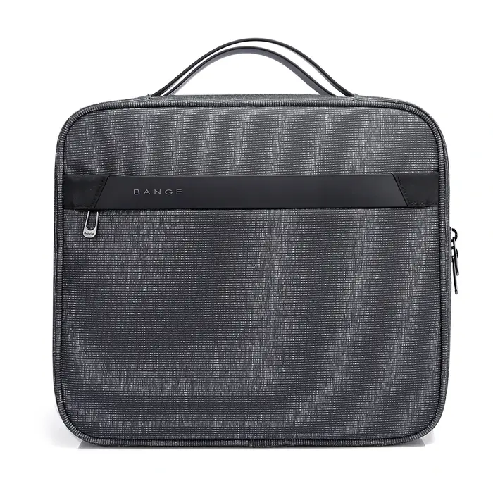 BANGE-Trousse de maquillage Oxford pour femme, trousse à cosmétiques de voyage, trousse de toilette,