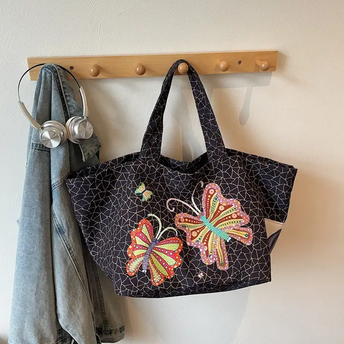 Sac de voyage décontracté pour femmes, sac à bandoulière de styliste, sac de Shopping de grande capa