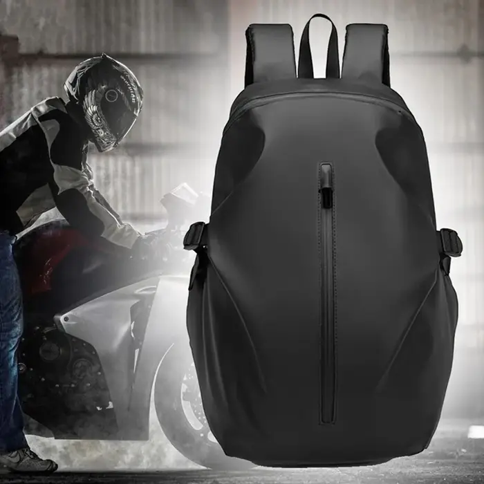 Sac à dos de moto, sac à dos étanche pour casque pour hommes